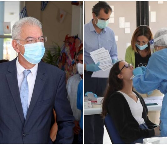 Υπουργός παιδείας Προδρόμου: Θα εφαρμόσουμε το ρινικό τεστ και σε μικρότερες ηλικίες (Vid)